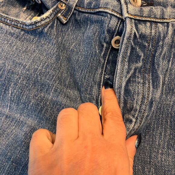 Rag & Bone Rosa Mid-Rise Boyfriend Jeans in North Star Size 26 - Picture 10 of 13